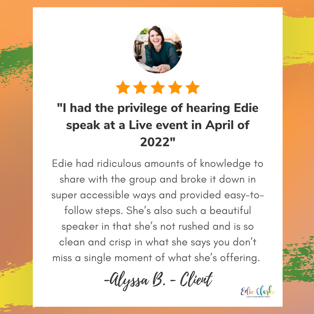 Ally colorful card with a profile image of a person and testimonial quote
