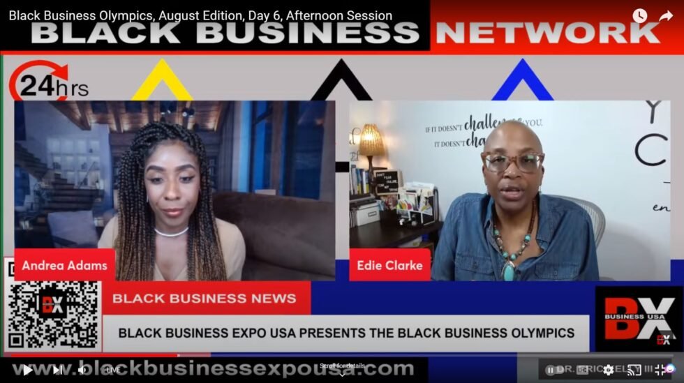 black business olympics with edieclarke